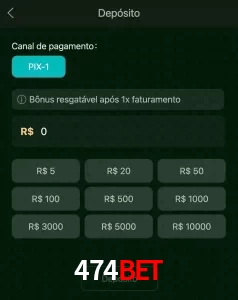 deposits 474BET